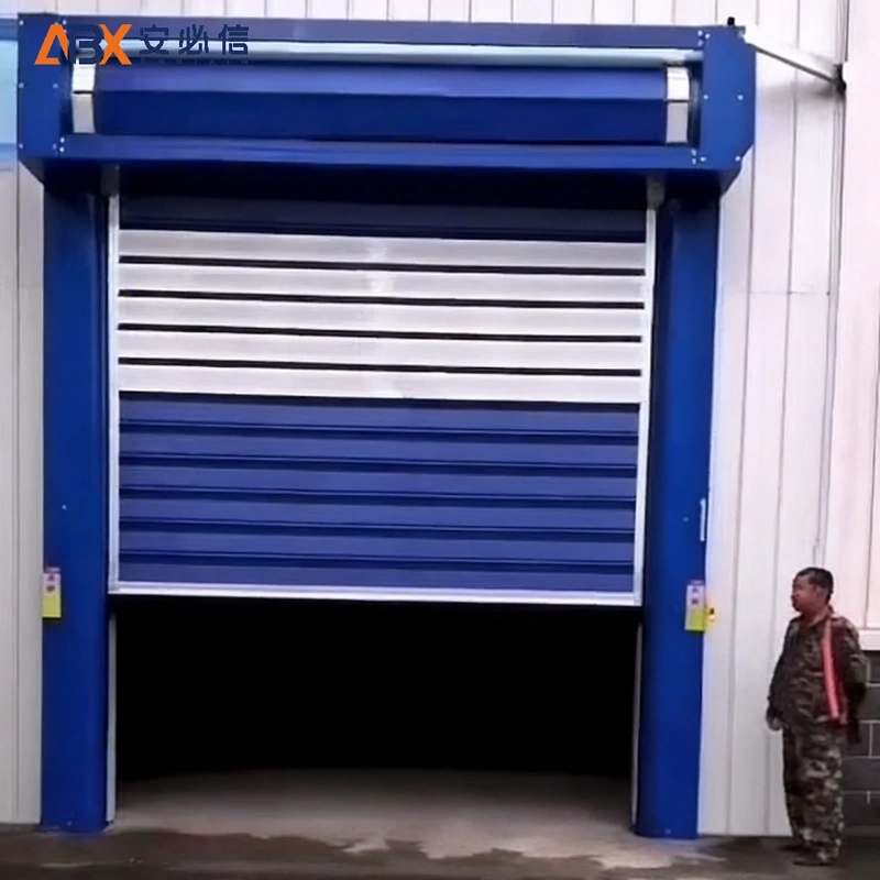 中山螺旋式高速门